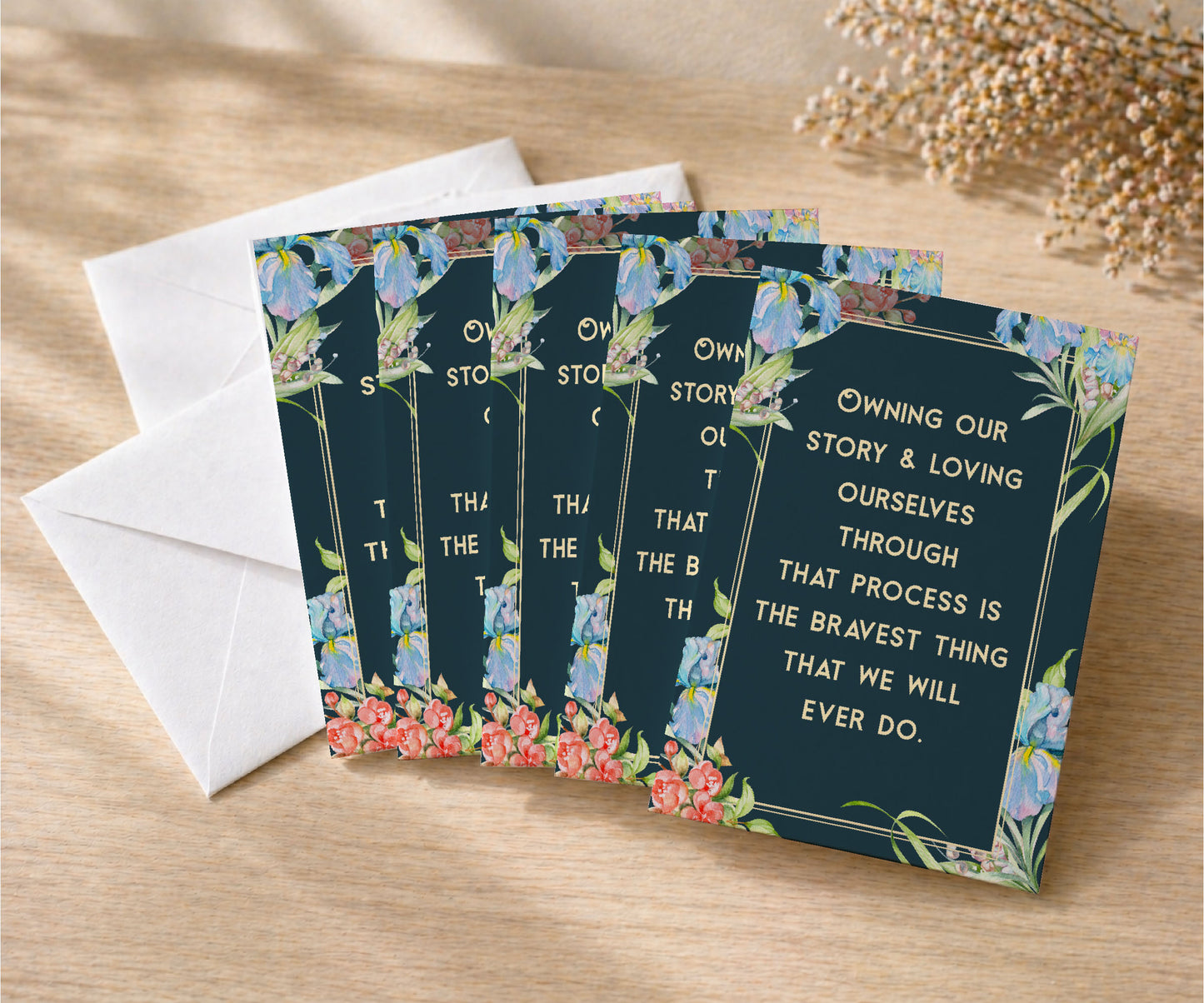 Owning Our Story Recovery Inspiration Greeting Card