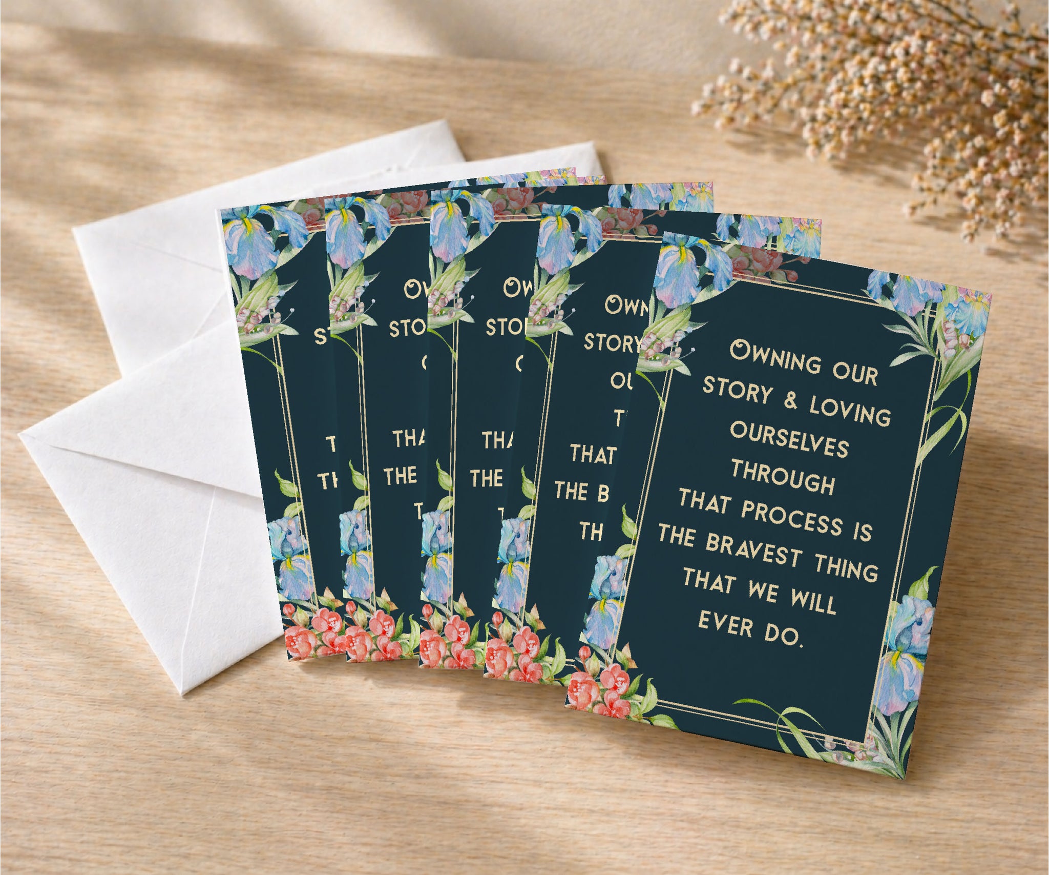 Owning Our Story Recovery Inspiration Greeting Card