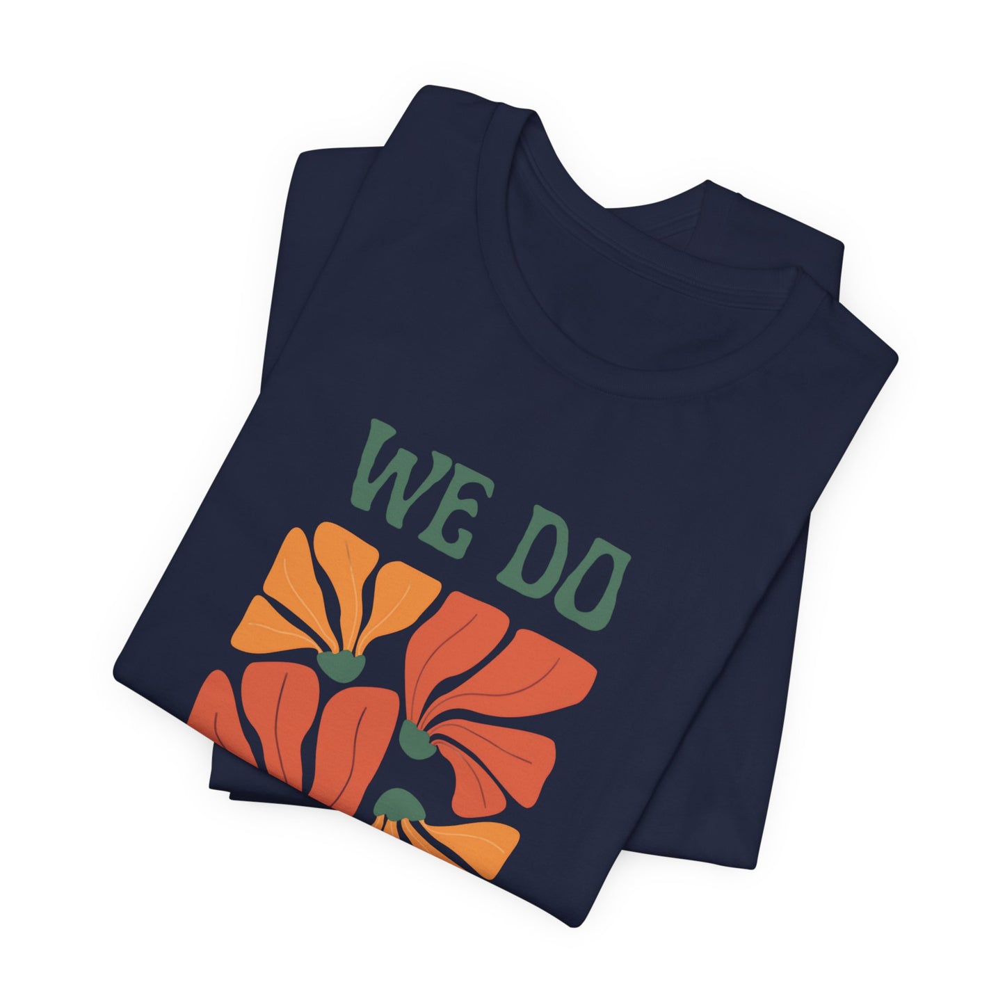 Retro We Do Recover unisex recovery T-shirt additional mockup