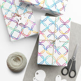 Colorful NA Symbol Recovery Gift Wrap | NA Paper