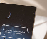 We Were Never Meant to Do It Alone Recovery Card
