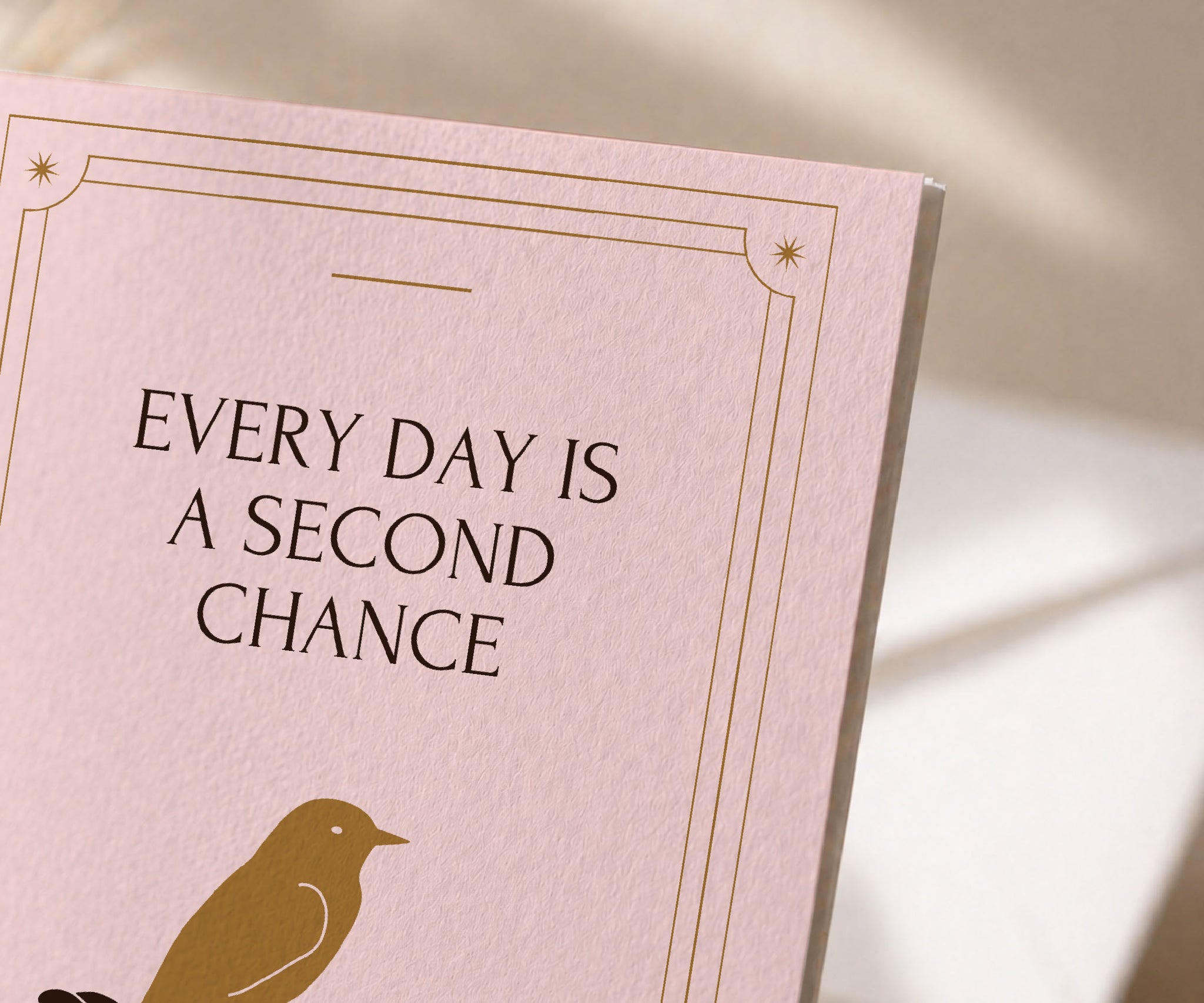 Every Day Is a Second Chance Recovery Greeting Card