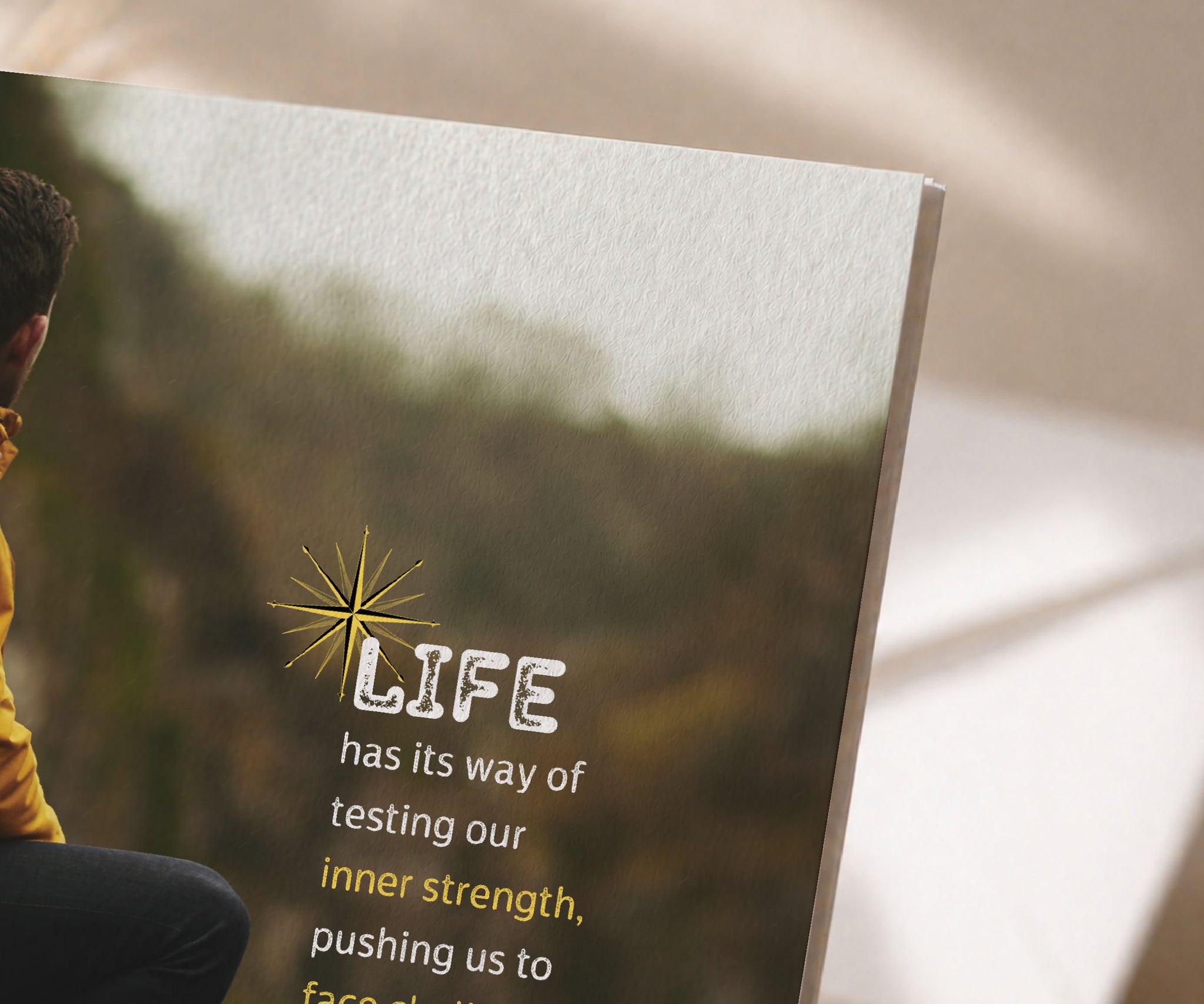 Life Has Its Way of Testing Our Strength Greeting Card