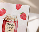 Sobriety Is Your Jam Greeting Card
