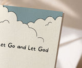 Let Go and Let God Recovery Greeting Card
