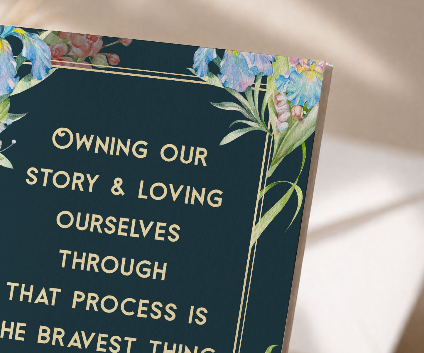 Owning Our Story Recovery Inspiration Greeting Card