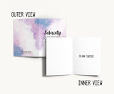 Sobriety Is Not About What You've Lost Greeting Card