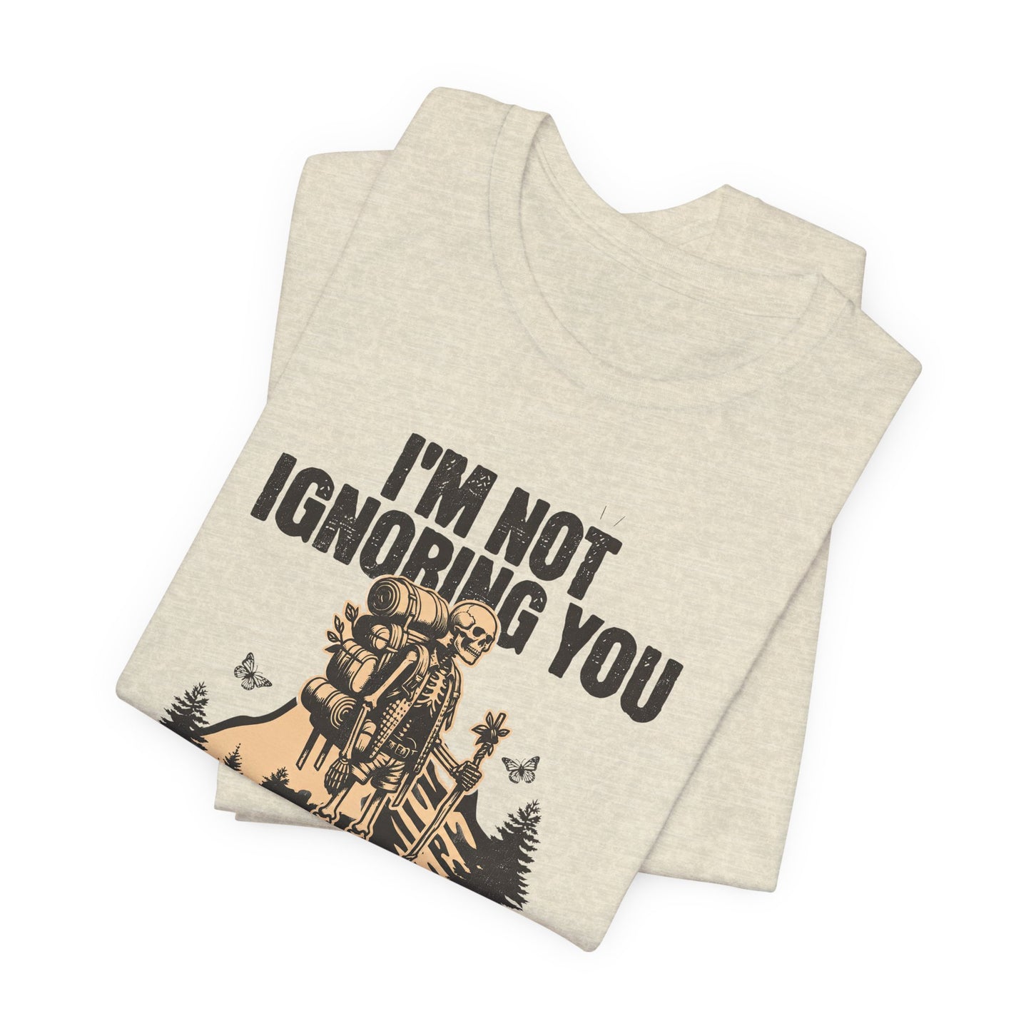 I'm Not Ignoring You recovery T-shirt additional view