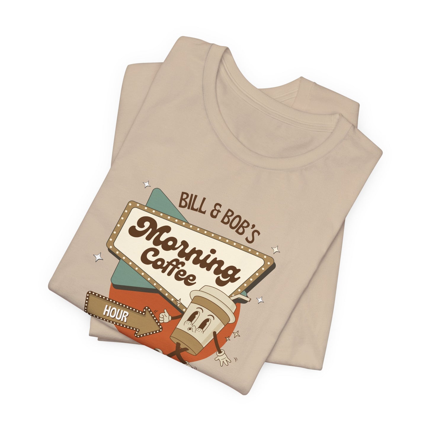 Bill & Bob’s Morning Coffee Hour Recovery Tee Shirt Gift