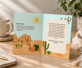 Kneel in the Evening Recovery Greeting Card — AA Gift