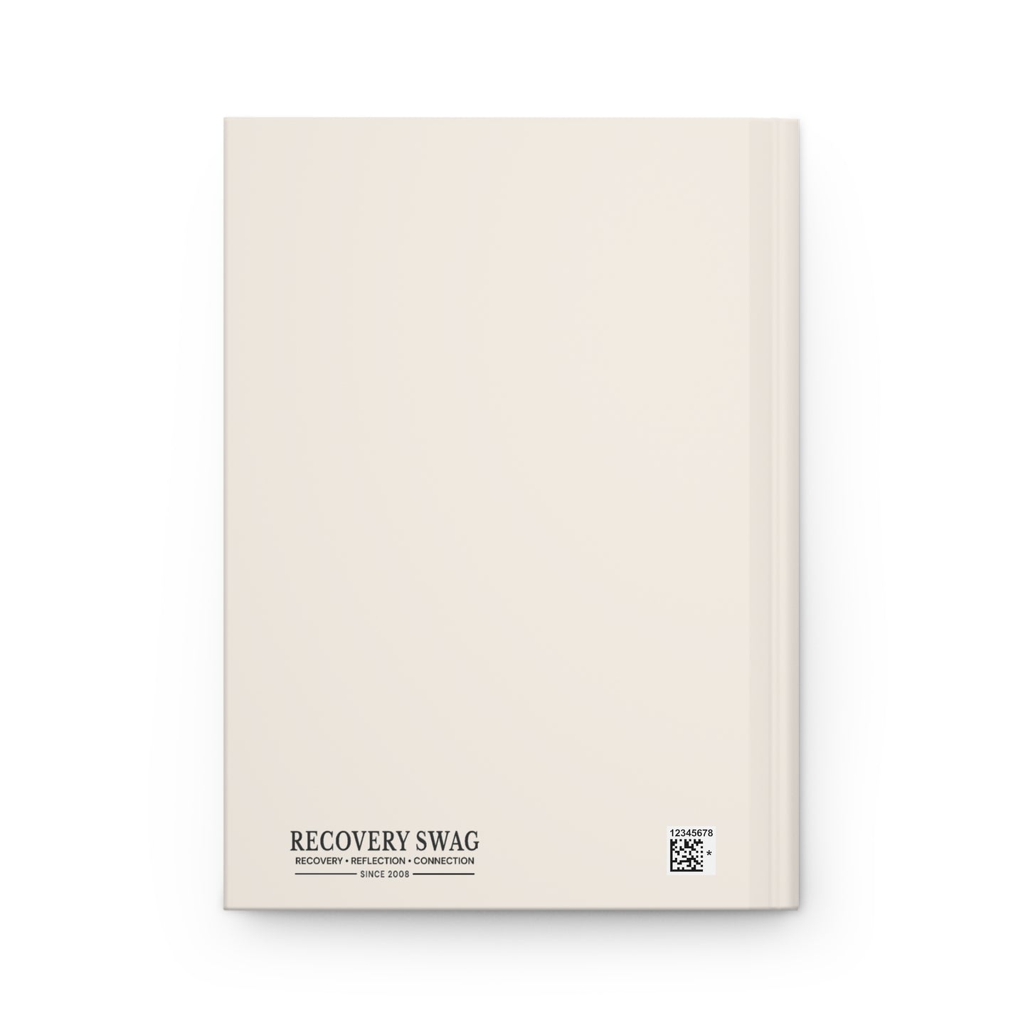 Step Five Floral Hardcover Journal — Recovery Step Work Notebook