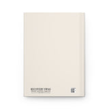 Step Five Floral Hardcover Journal — Recovery Step Work Notebook