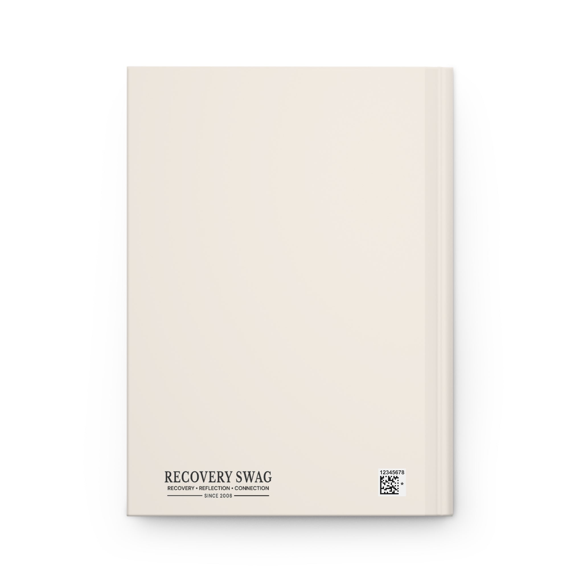 Step Five Floral Hardcover Journal — Recovery Step Work Notebook