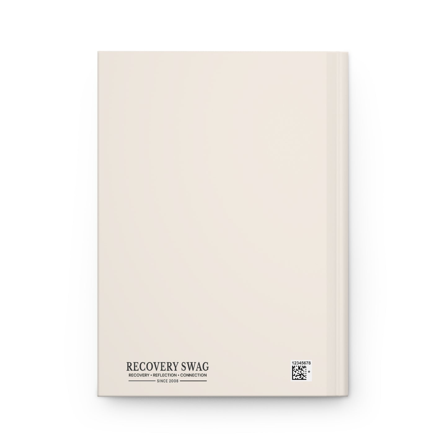 Step Nine Floral Hardcover Journal — Recovery Step Work Notebook