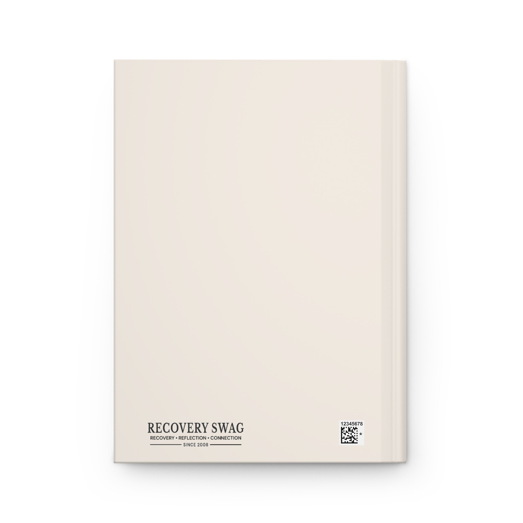 Step Nine Floral Hardcover Journal — Recovery Step Work Notebook