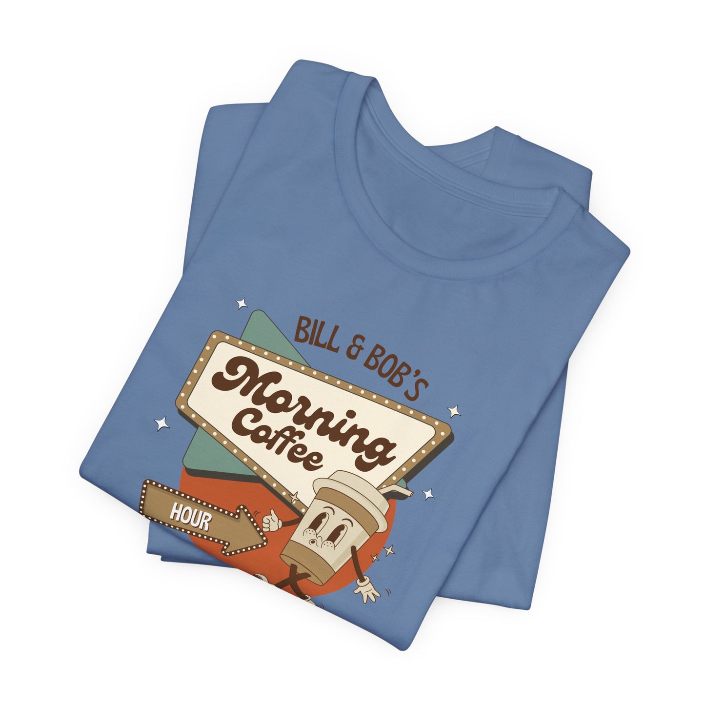 Bill & Bob’s Morning Coffee Hour Recovery Tee Shirt Gift
