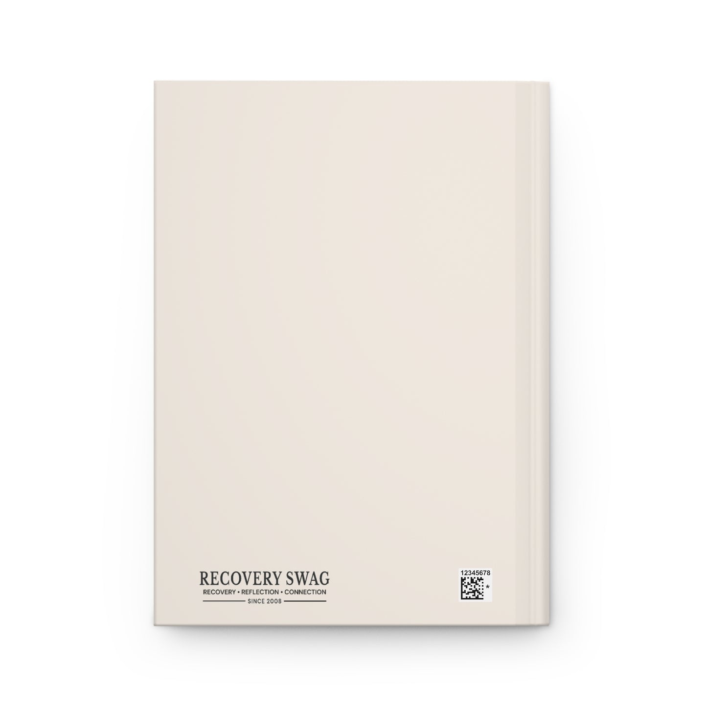 Step Seven Floral Hardcover Journal — Recovery Step Work Notebook