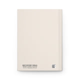Step Seven Floral Hardcover Journal — Recovery Step Work Notebook