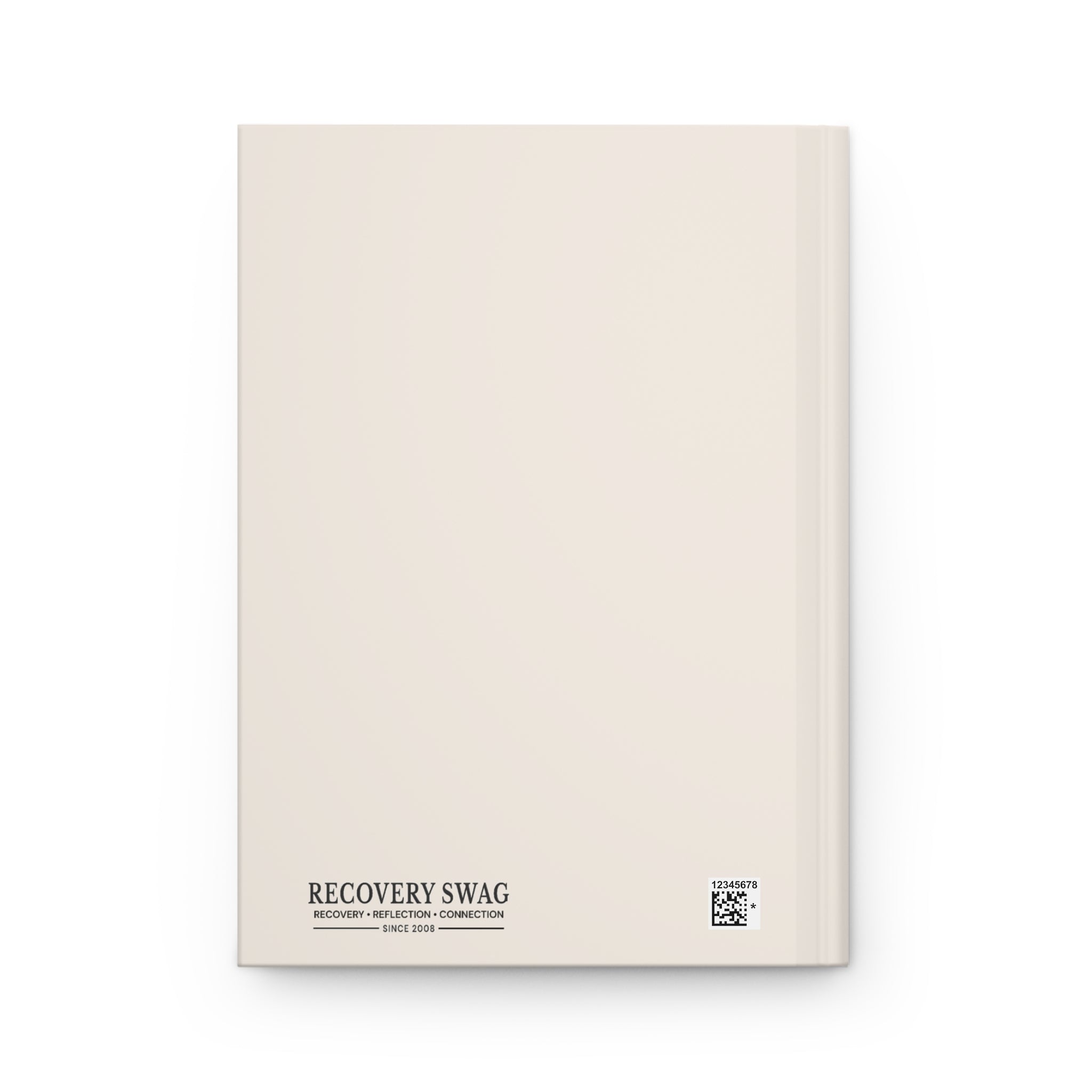 Step Seven Floral Hardcover Journal — Recovery Step Work Notebook
