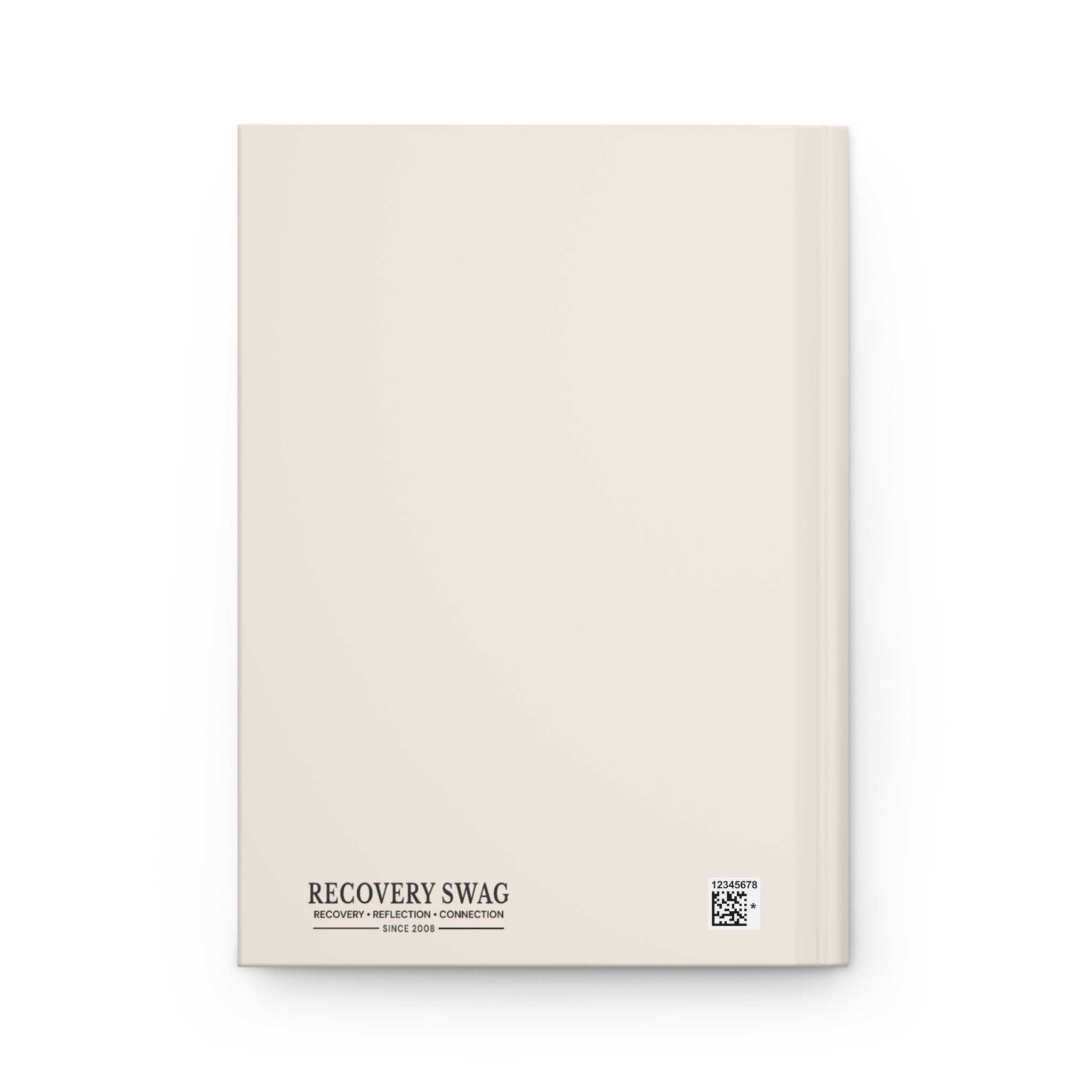 Step Twelve Floral Hardcover Journal — Recovery Step Work Notebook