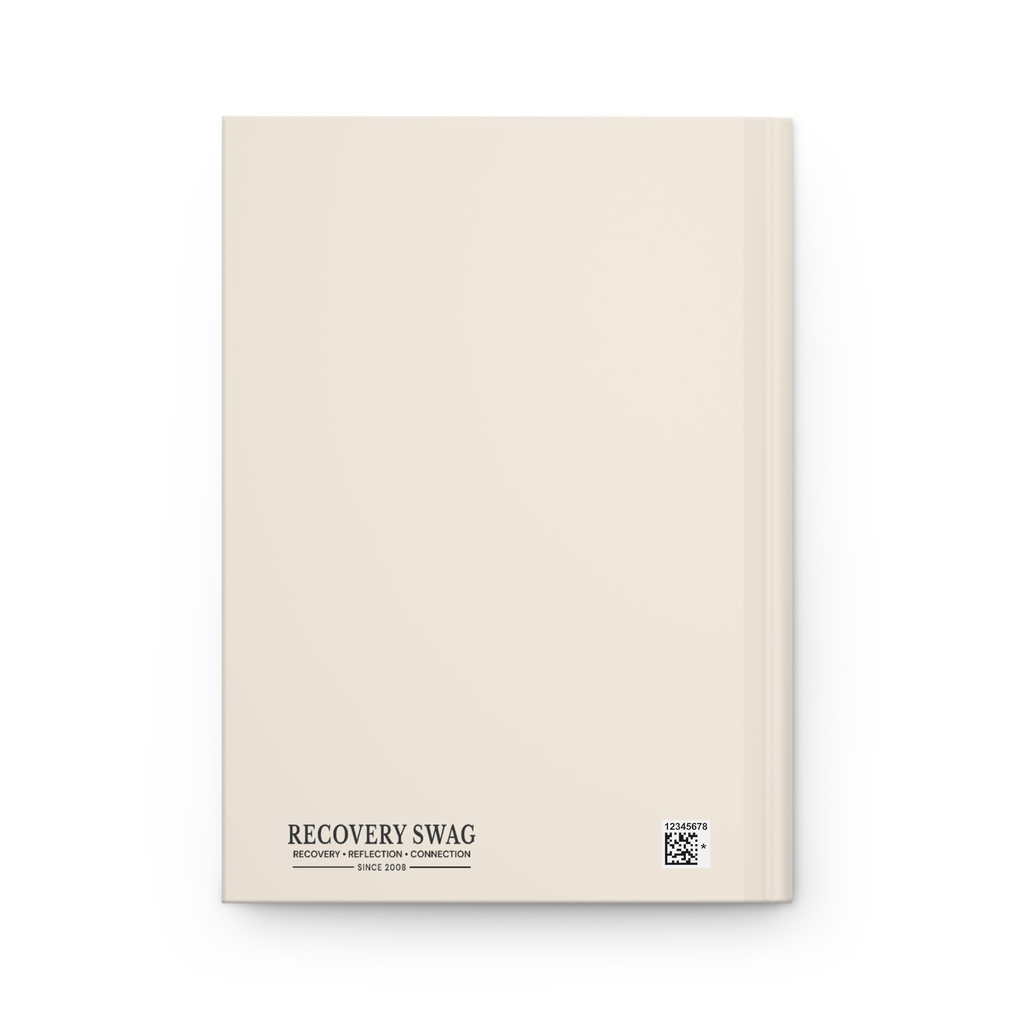Step Eight Floral Hardcover Journal — Recovery Step Work Notebook
