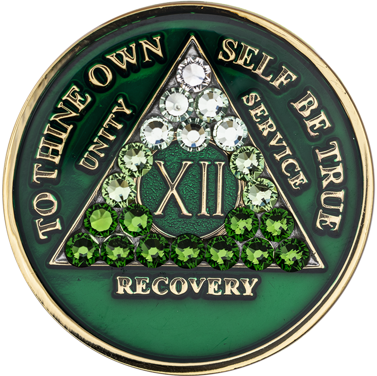 Dynamic Green AA Recovery Medallion with Green Transition Crystals | Years 1–65