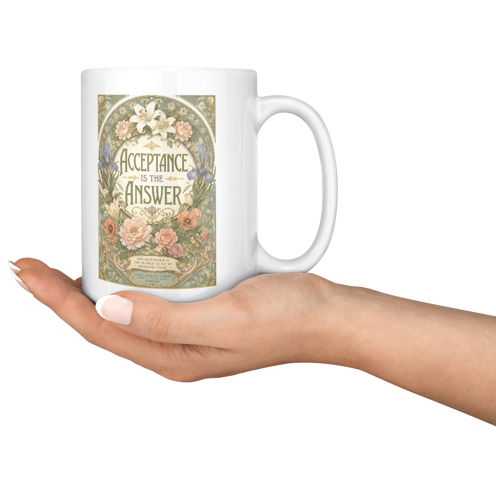 Acceptance_Is_the_Answer_Recovery_Coffee_15ozWhiteMugLifestyleRHServing_Mockup.png_15824827