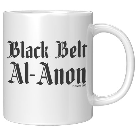 Black Belt Al-Anon Recovery Mug