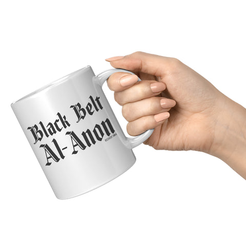 Black Belt Al-Anon Recovery Mug