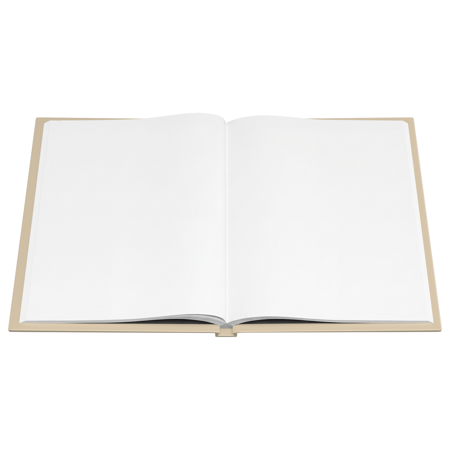 Easy Does It hardcover journal blank pages flat view