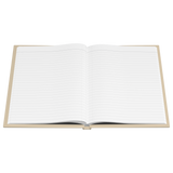 Easy Does It hardcover journal lined pages flat view