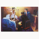 AA 12th Step Call Classic Painting Jigsaw Puzzle | AA Gift