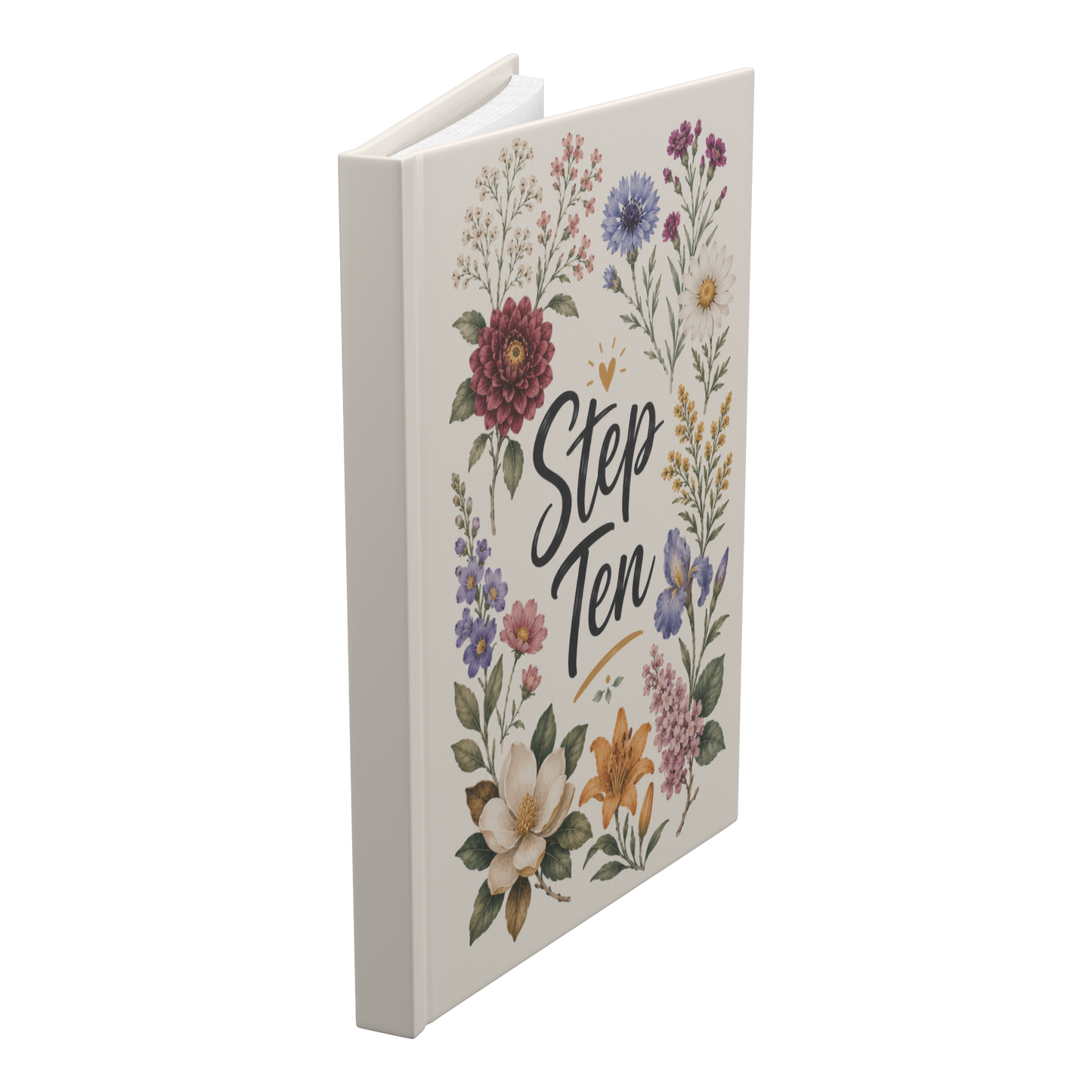 Floral_Step_Ten_Hardcover_Journal_-_Reco_Standing_Angle_Mockup.png_15931297