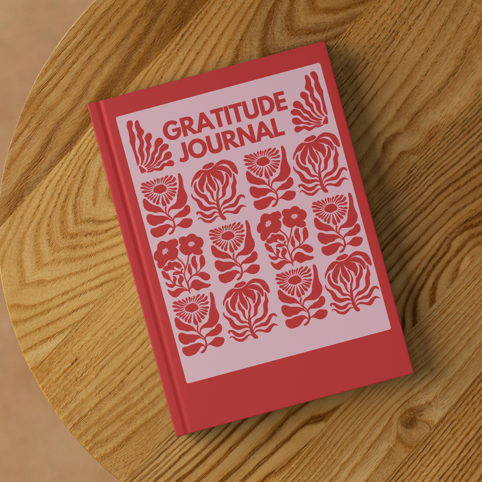 Gratitude recovery journal in a lifestyle setting