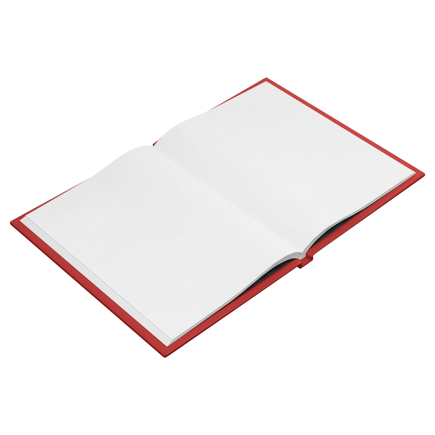 Gratitude hardcover journal blank pages angled view