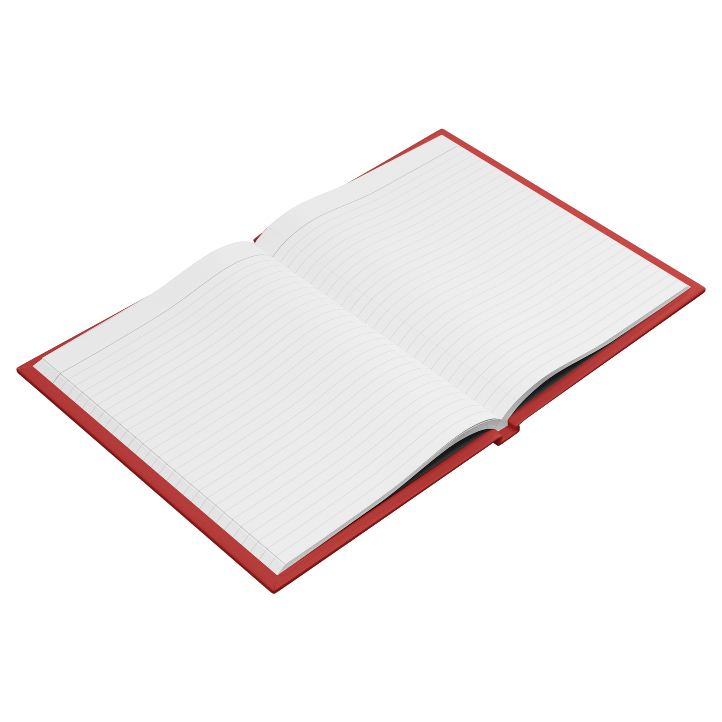 Gratitude hardcover journal lined pages angled view