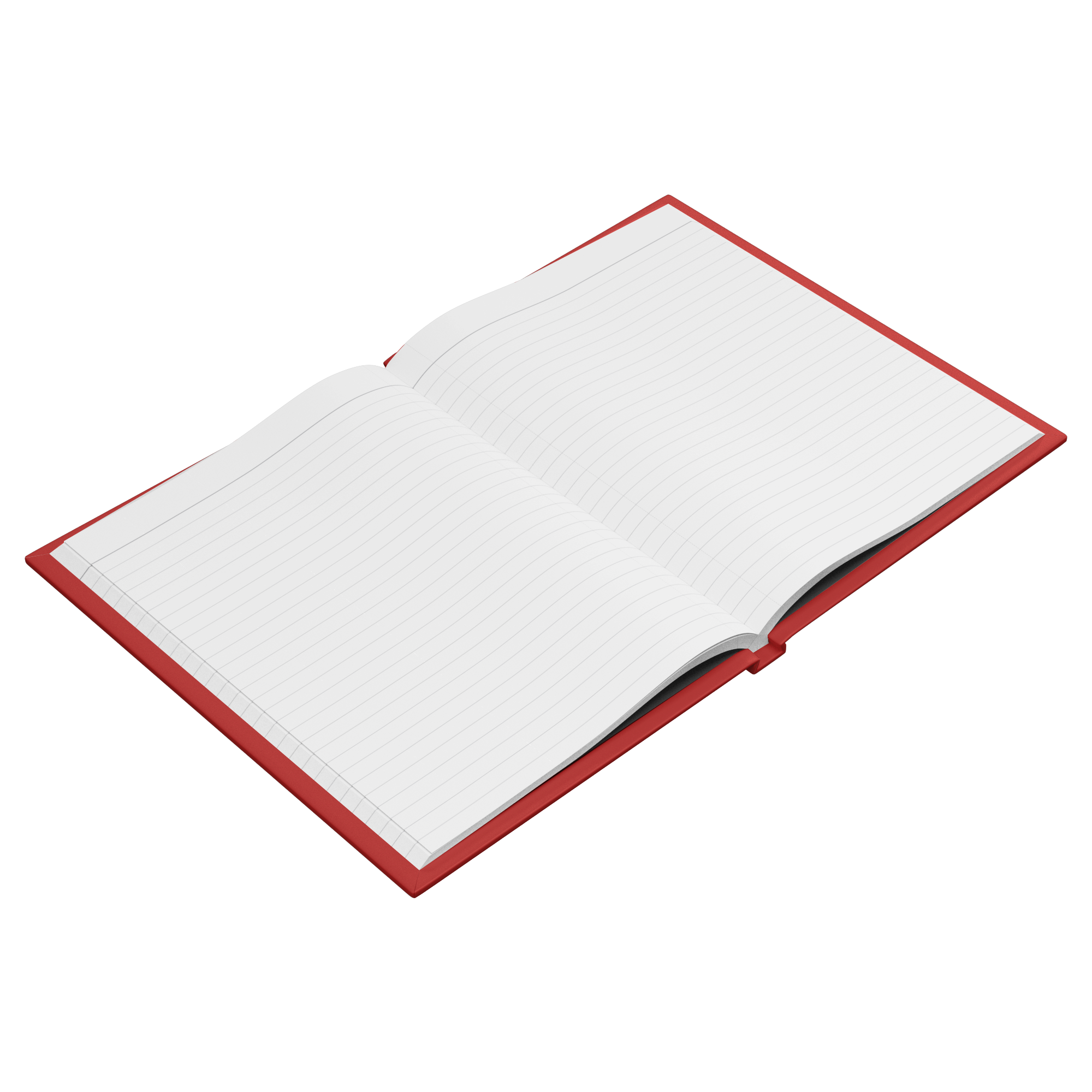 Gratitude hardcover journal lined pages angled view