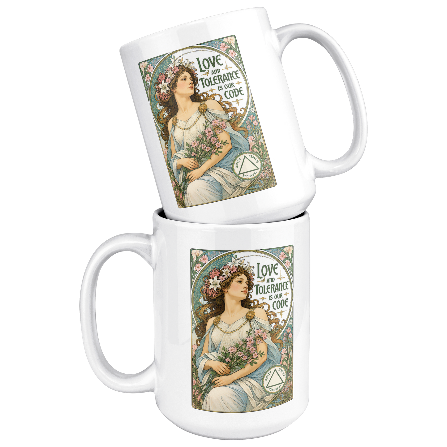 Love_and_Tolerance_Is_Our_Code_Recovery__15ozWhiteMugStacked_Mockup.png_15824962