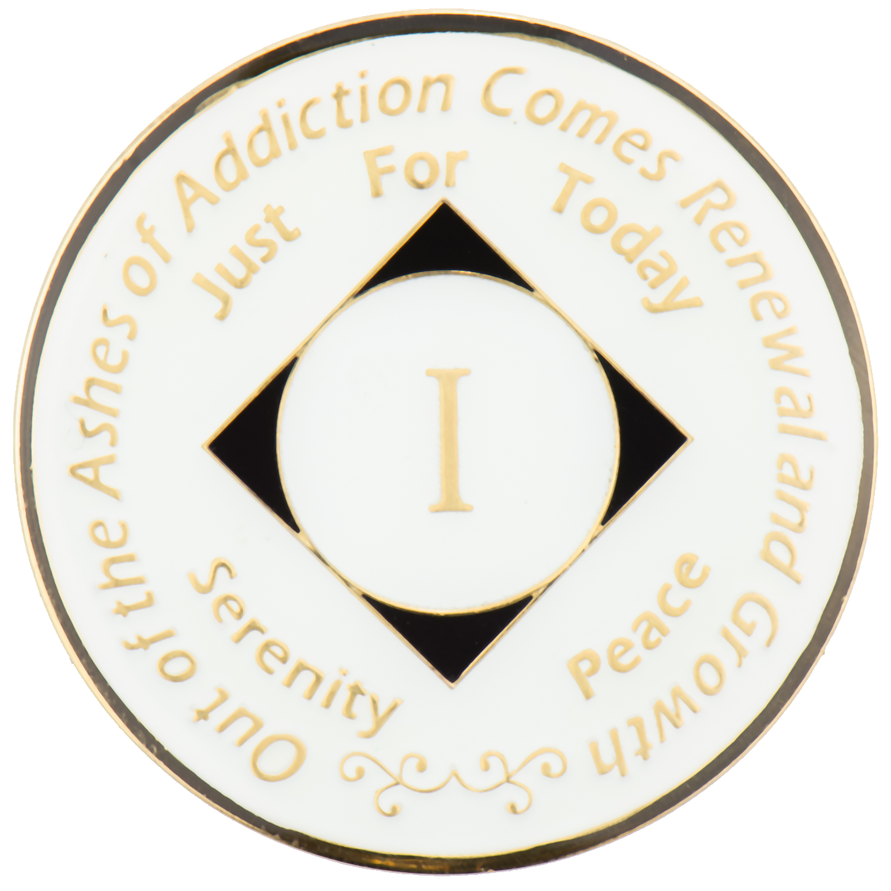 NA Glow in the Dark Recovery Medallion | Years 1–45