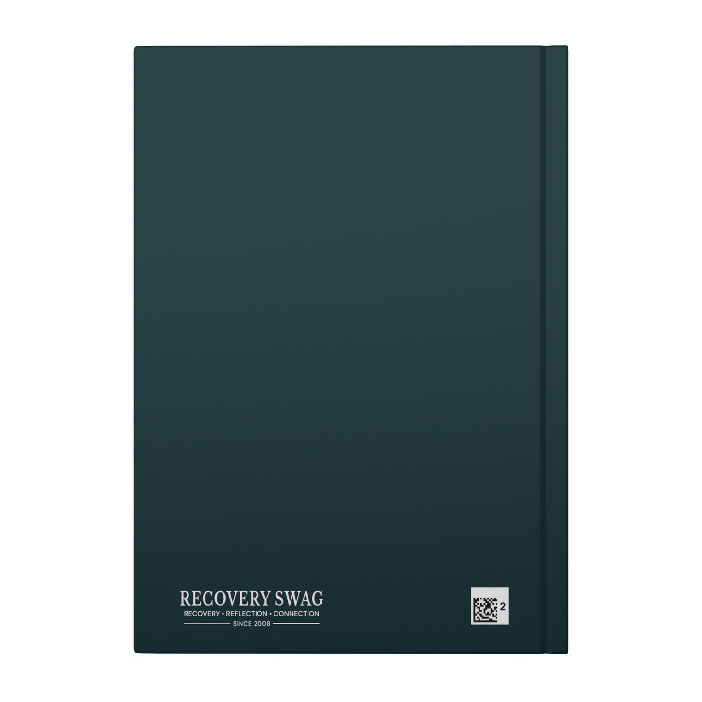 Art Nouveau Serenity Prayer journal back cover mockup
