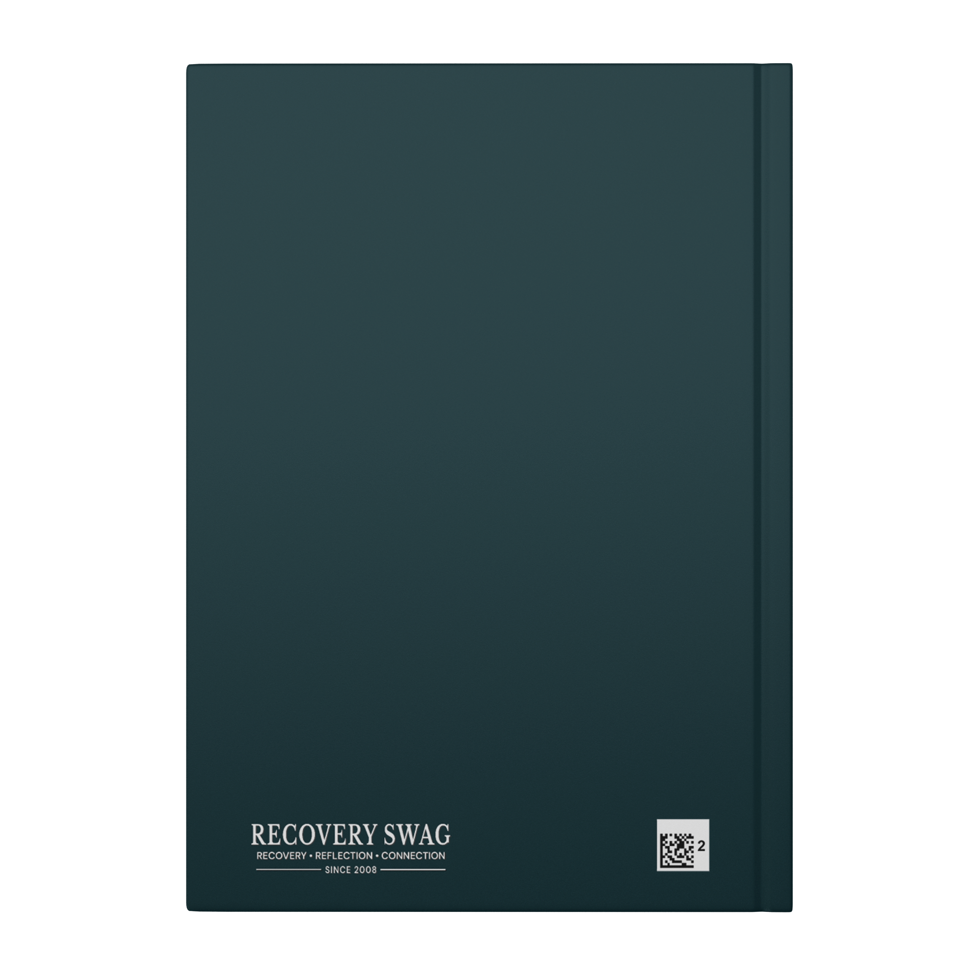 Art Nouveau Serenity Prayer journal back cover mockup