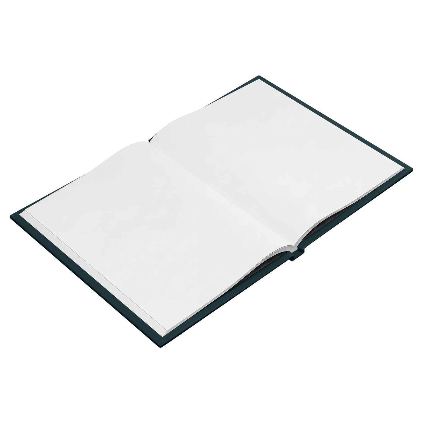 Art Nouveau Serenity Prayer journal blank pages angled view