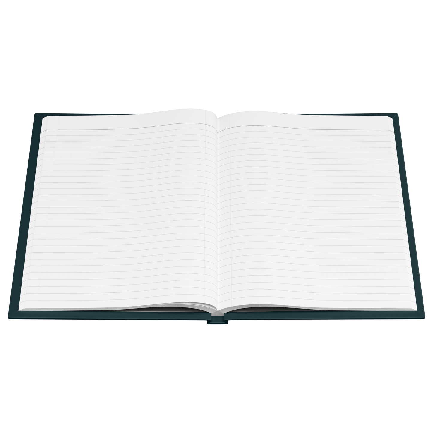 Art Nouveau Serenity Prayer journal lined pages flat view