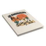 On Awakening hardcover journal closed at an angle