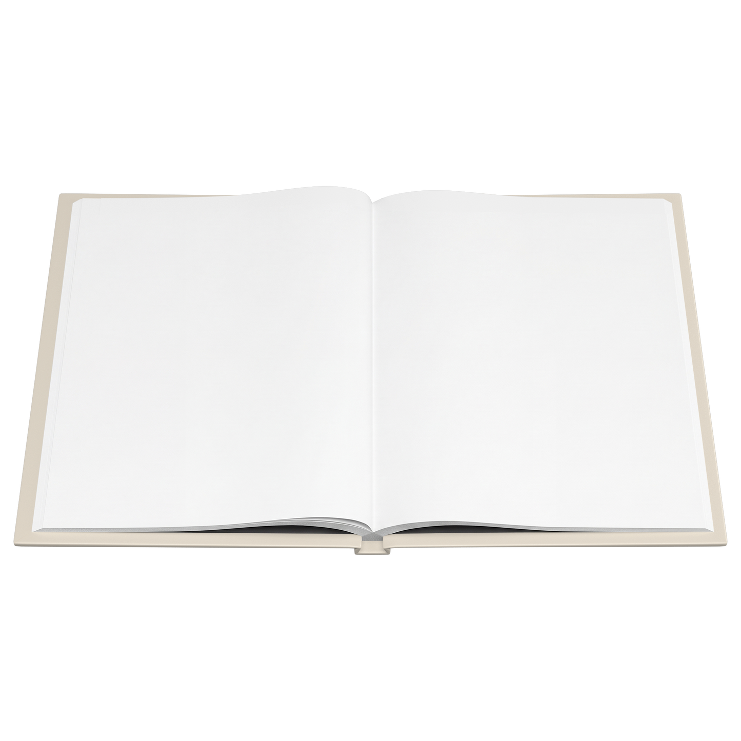 On Awakening hardcover journal blank pages flat view