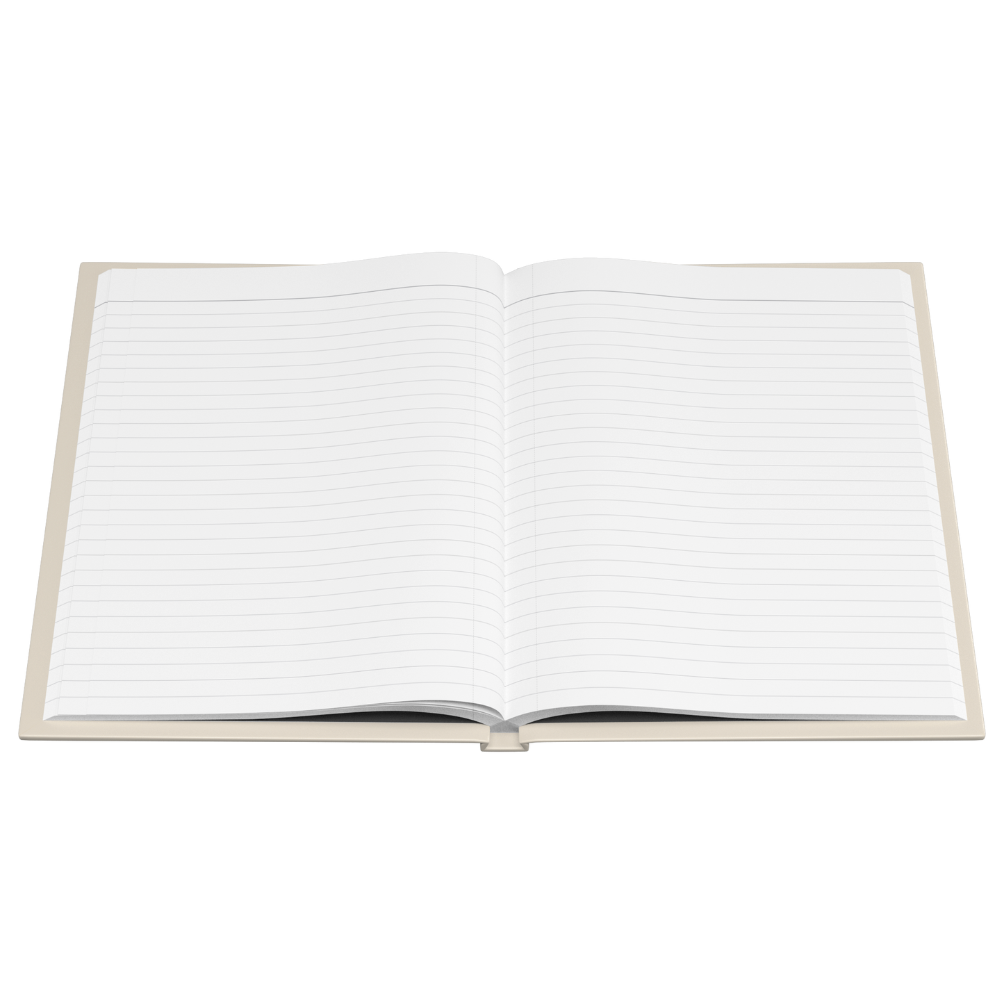 On Awakening hardcover journal lined pages flat view