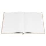 On Awakening hardcover journal lined pages flat view