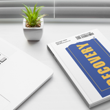 One Day at a Time VHS recovery journal lifestyle mockup