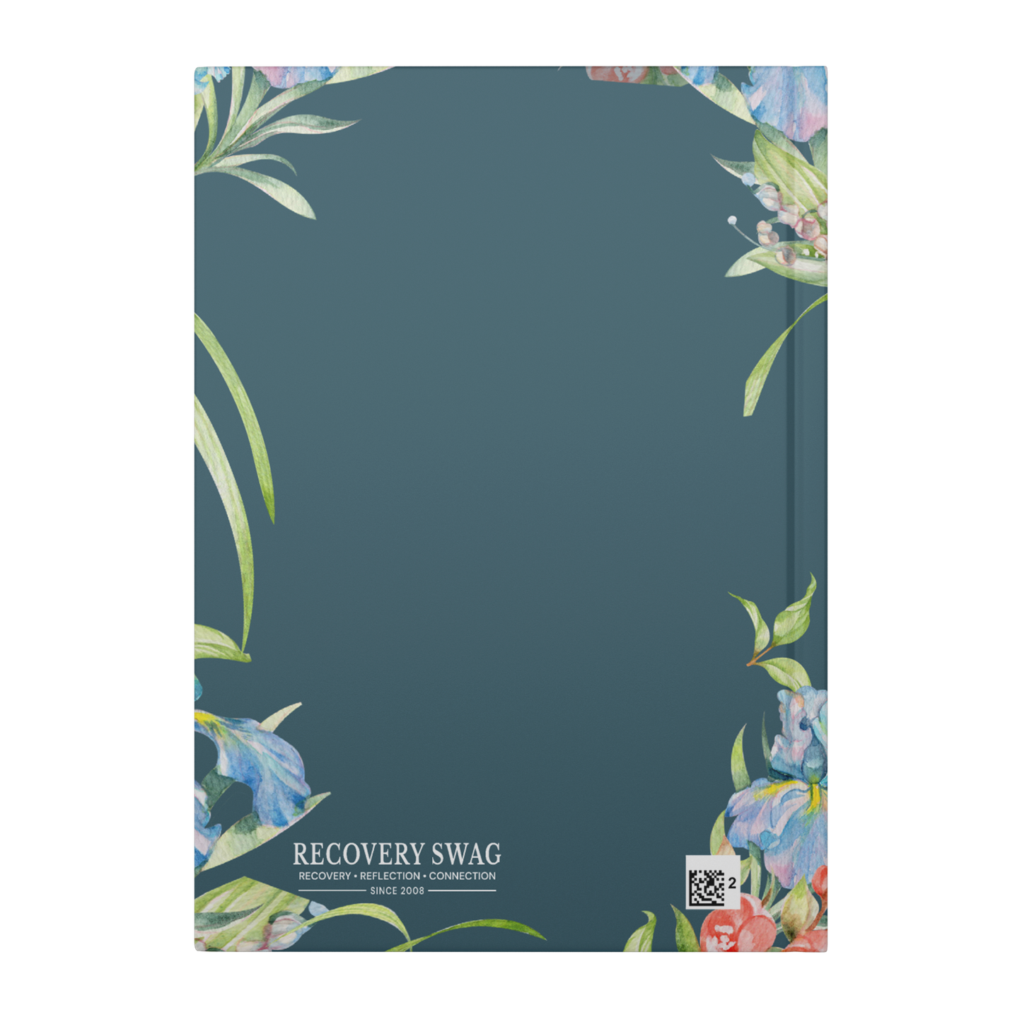 Owning Our Story hardcover journal back cover mockup