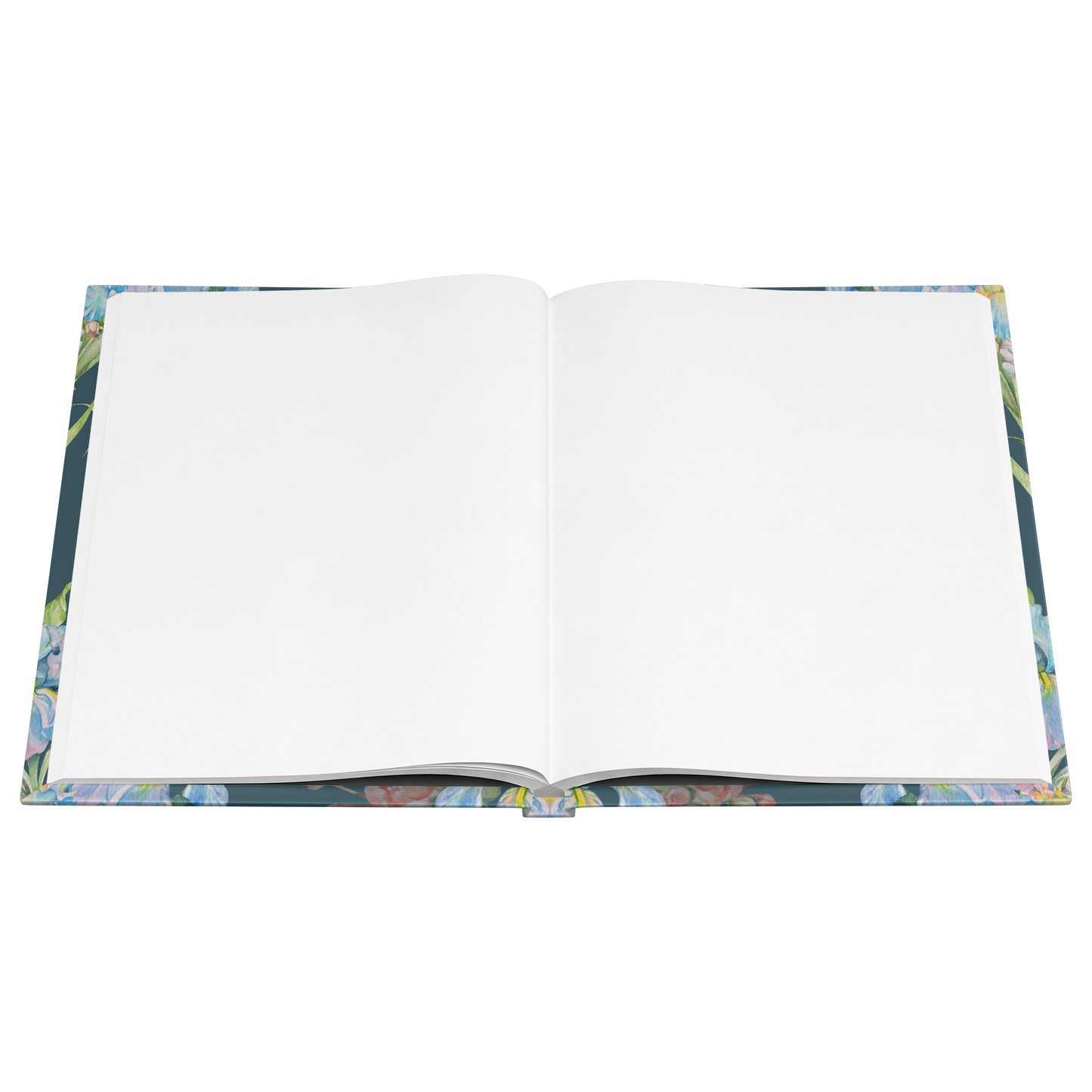 Owning Our Story journal open to blank pages flat view